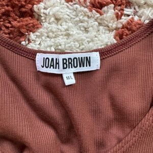 Joah Brown Rust Maxi Dress